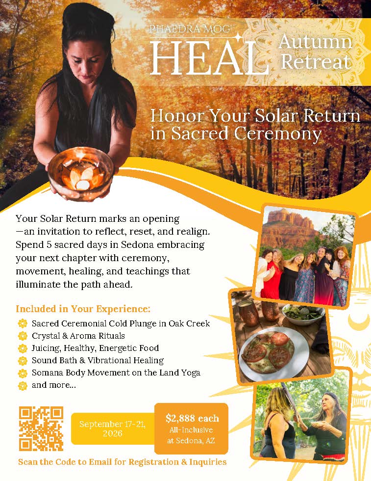 Phaedra Mog's HEAL Retreat: Sept 17-21, 2026