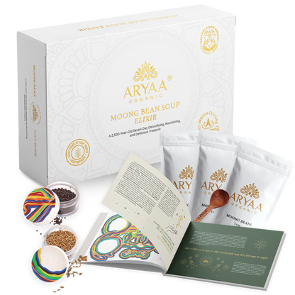 Aryaa Organic 7 Day Cleanse / Moong Bean Soup Elixir Kit