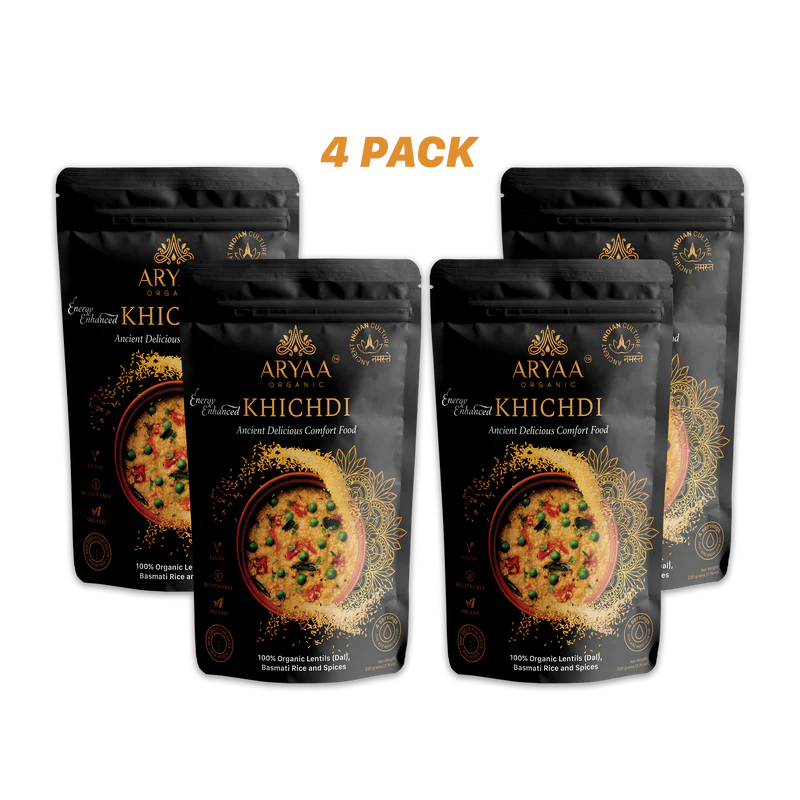 Aryaa Organic Khichdi – 4 Pack