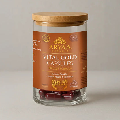 Aryaa Organic Vital Gold (Capsules) Shilajit