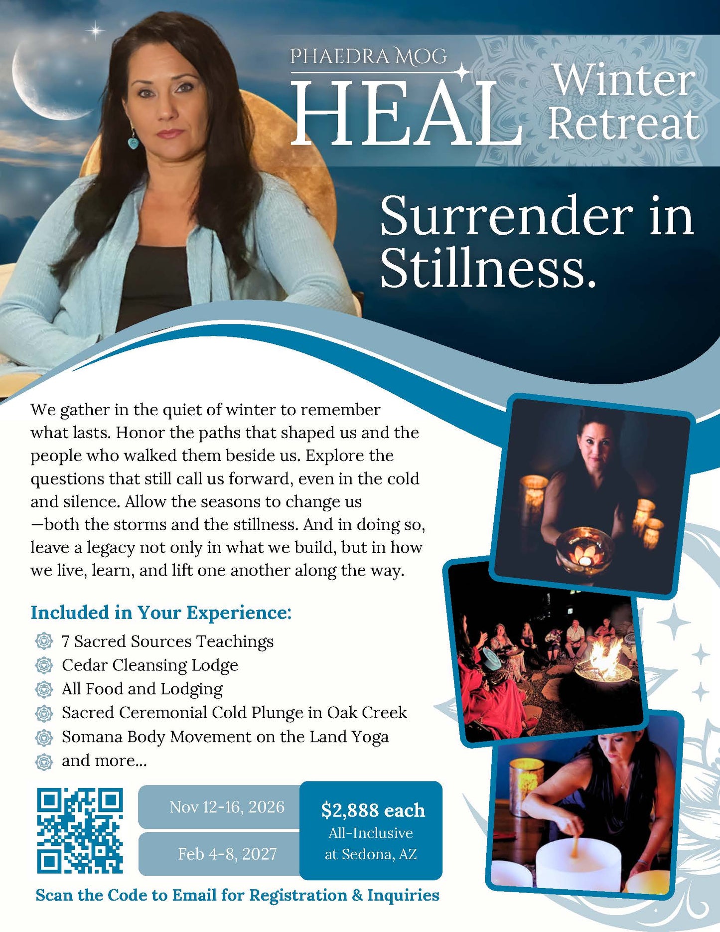 Phaedra Mog's HEAL Retreat: Nov 12-16, 2026